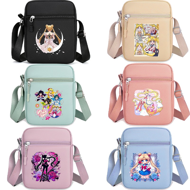 Women Fashion Model - Sailor Moon Shoulder Bag Unisex Cute