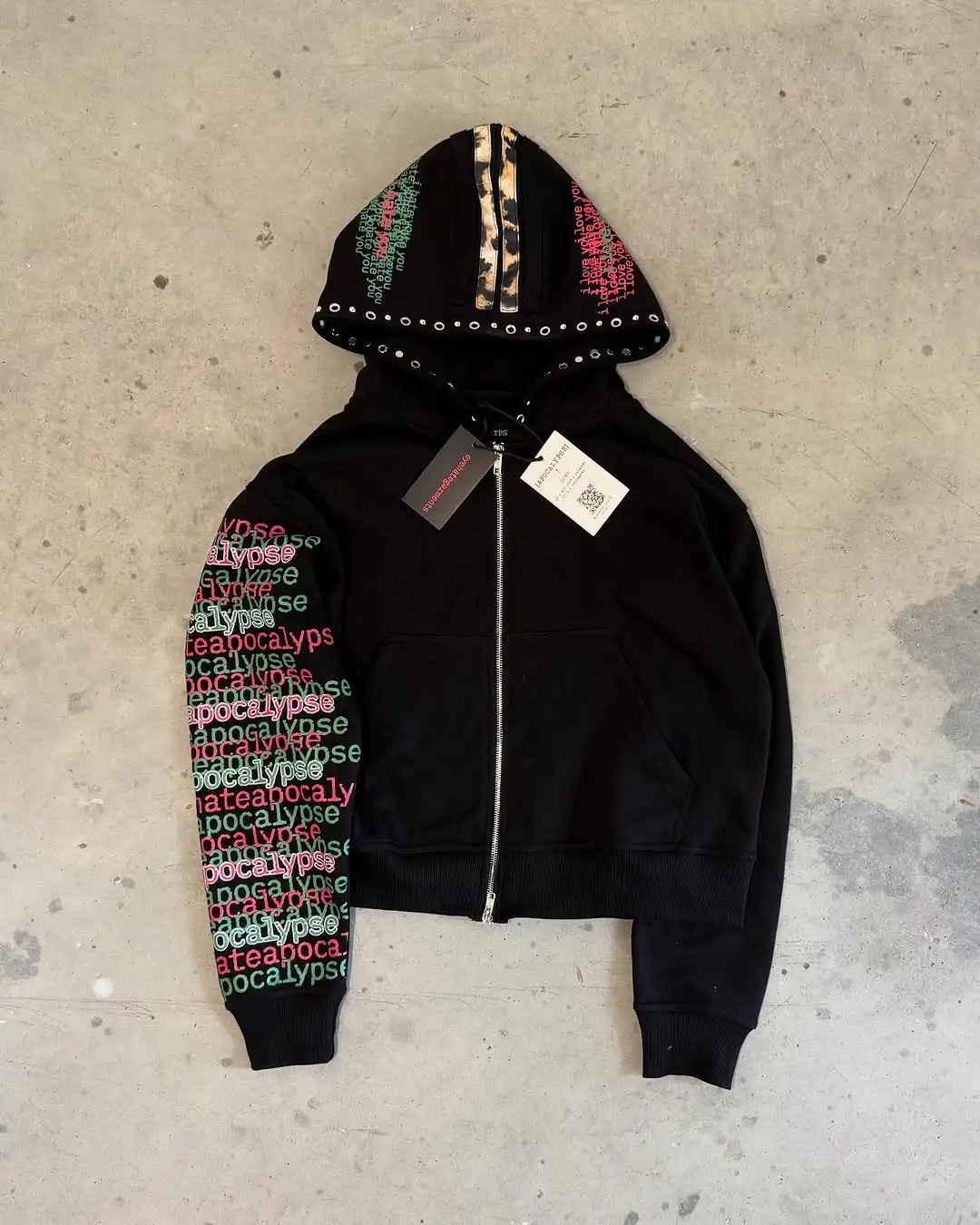 Women'S Fashion Zip Hoodie - Eyehategarment Street Fashion Hoodie Harajuku Fashion