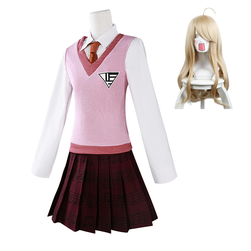 Knitted Vest Women - Akamatsu Kaede Cosplay Danganronpa Cosplay Costume