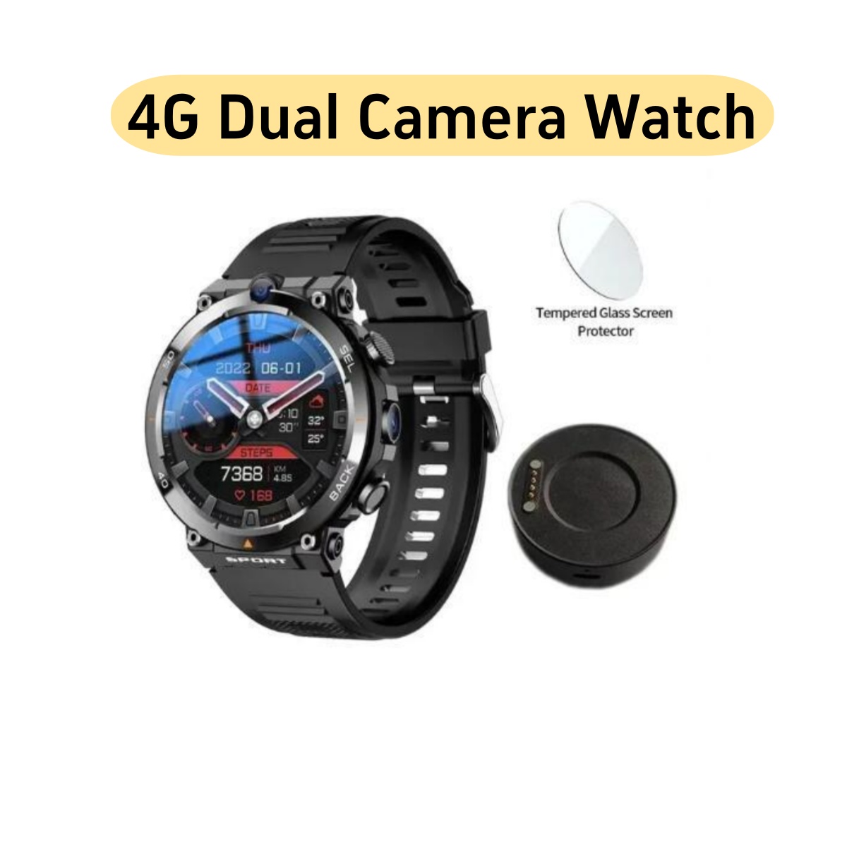 Women Fashion Video - 4G Smartwatch Men Women Business 4G