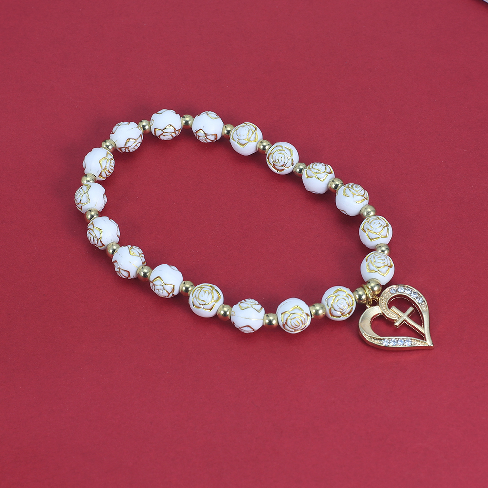 Exquisite Heart shaped cross R - Women'S Fashion Vogue 리뷰 및 가격