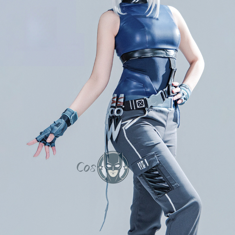 Game Valorant  Jett Cosplay Co - Knitted Vest Women 리뷰 및 가격