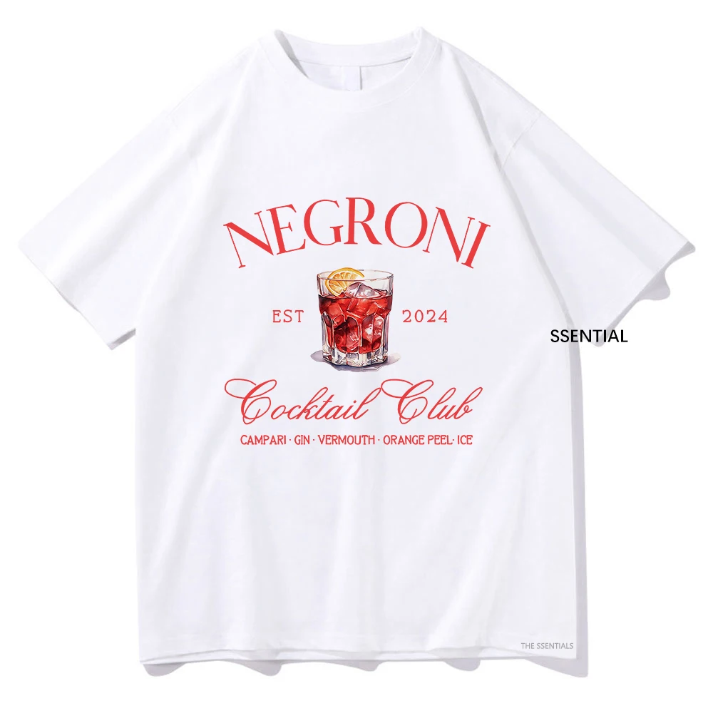 Negroni Social Club T Shirts F - Women'S Fashion Graphic Tees 리뷰 및 가격