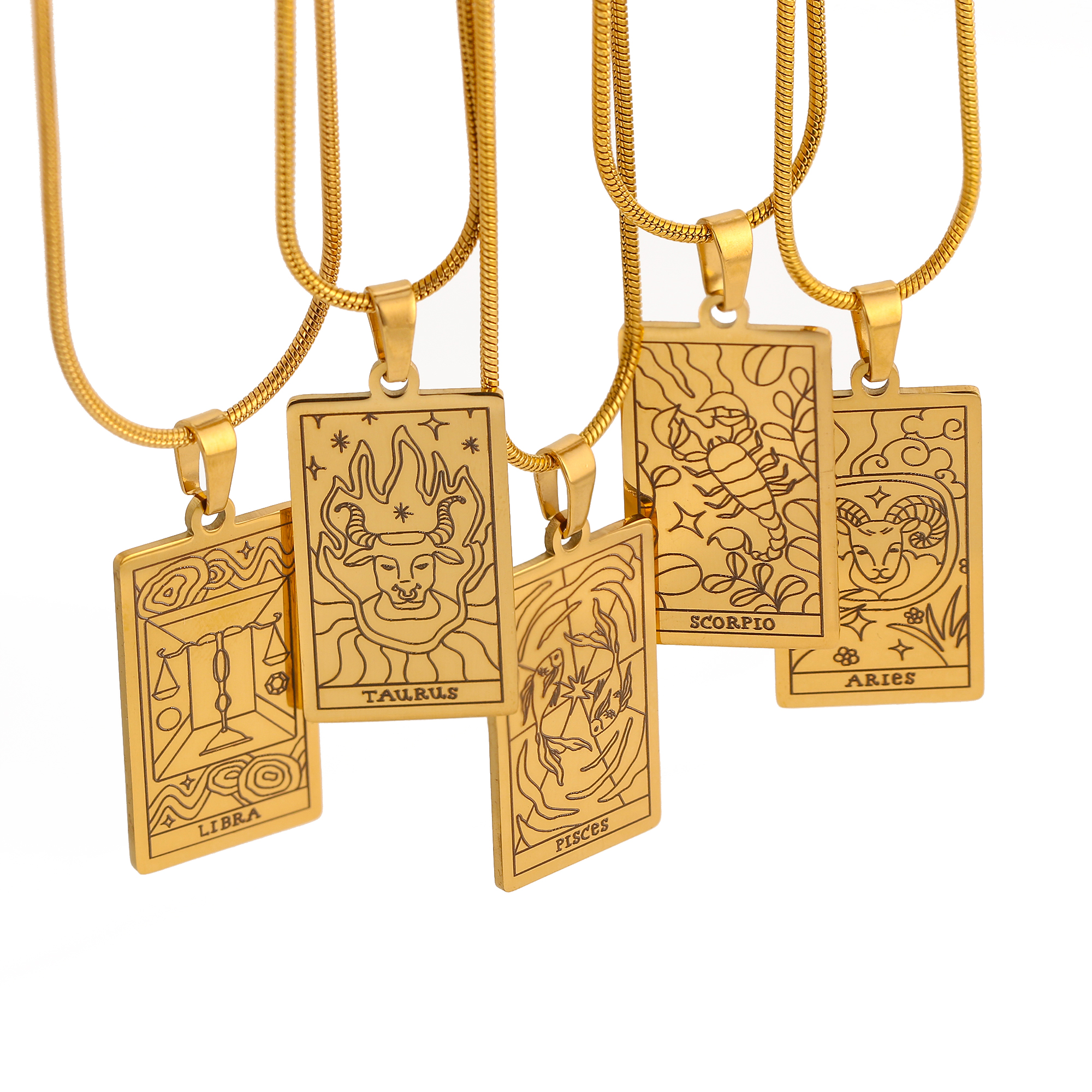 Zodiac Sign Necklace Stainless - Women'S Ysl Fashion 리뷰 및 가격