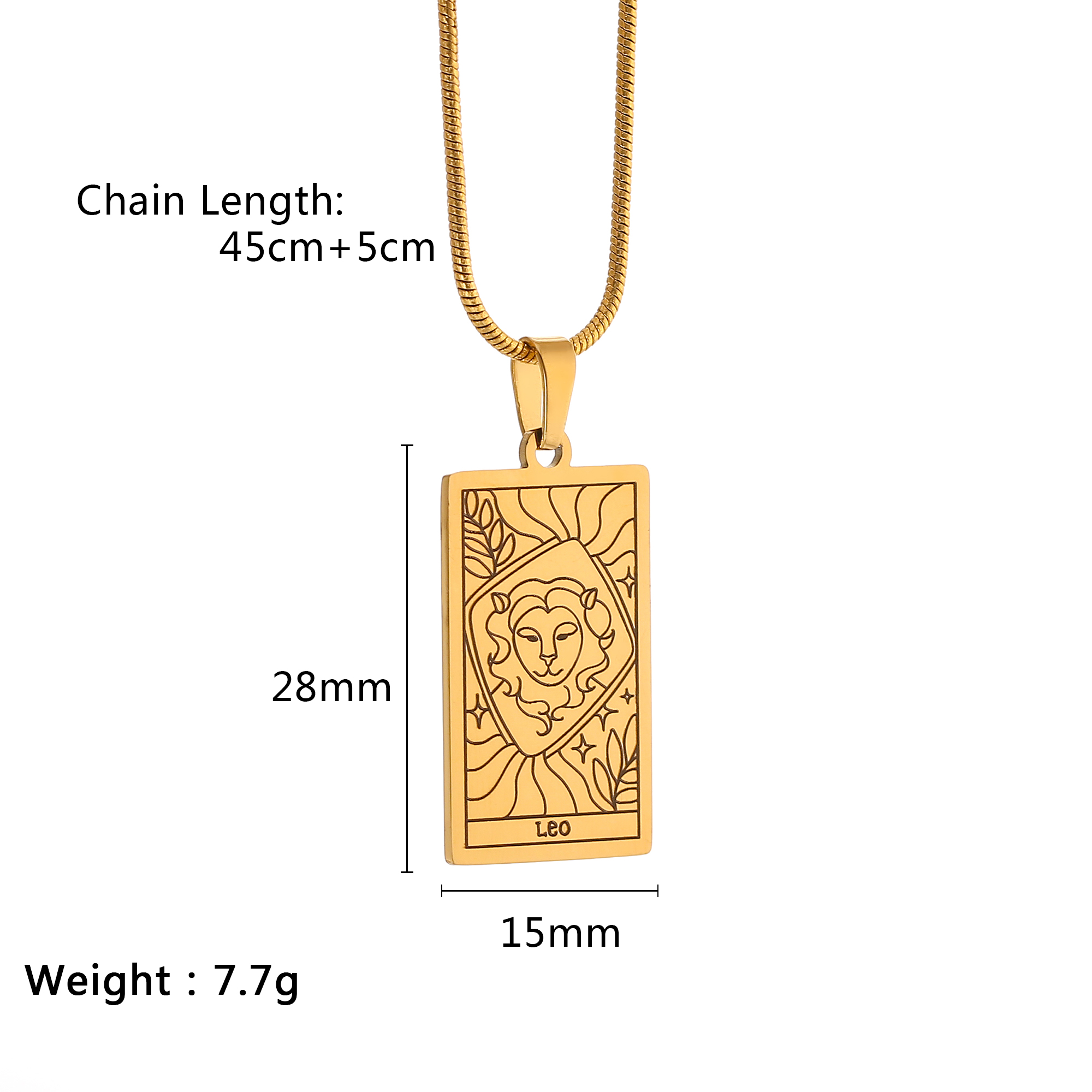 Zodiac Sign Necklace Stainless - Women'S Ysl Fashion 리뷰 및 가격