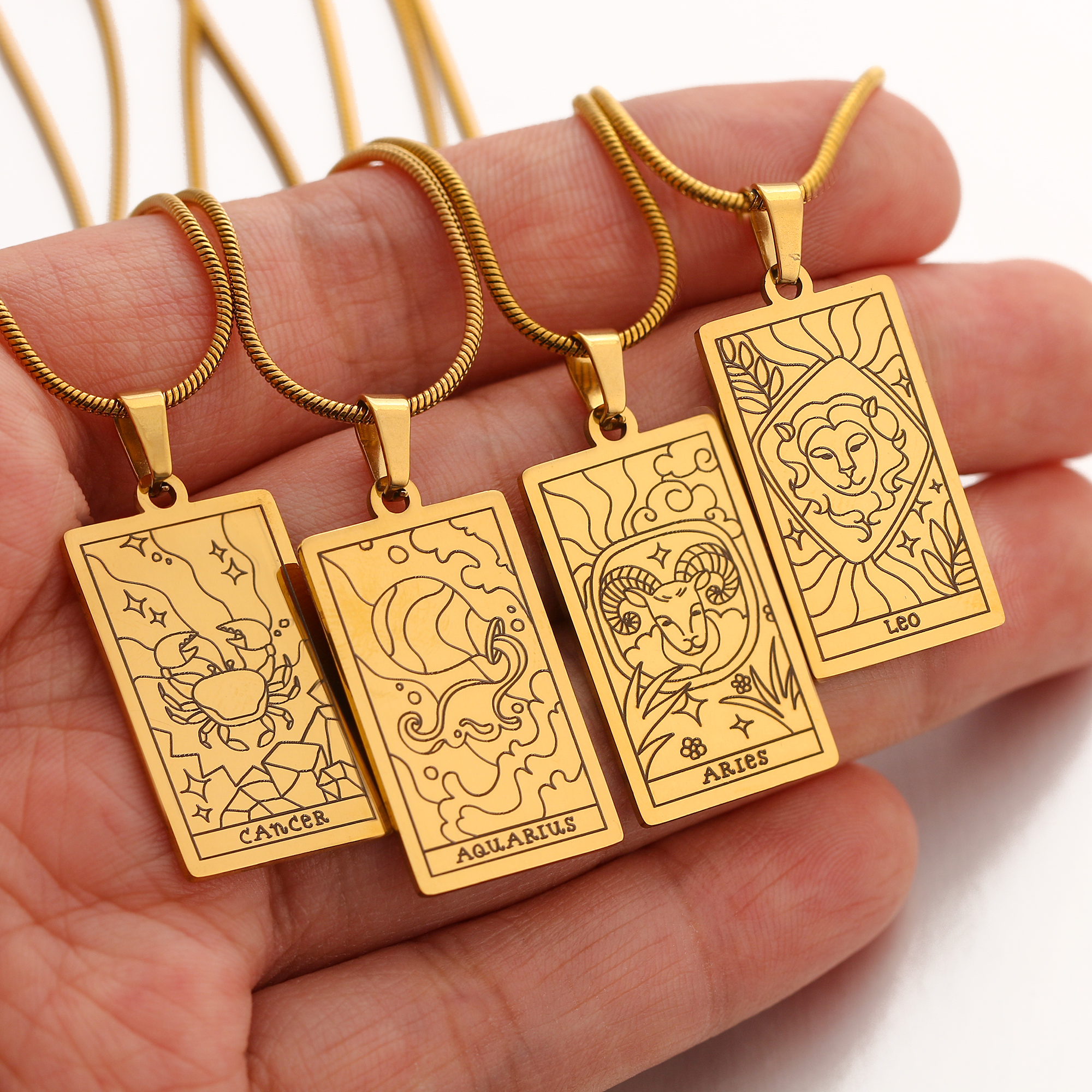 Zodiac Sign Necklace Stainless - Women'S Ysl Fashion 리뷰 및 가격