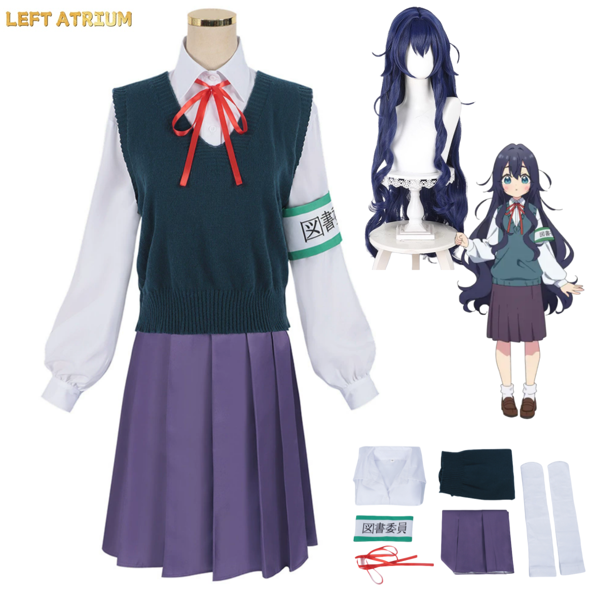 Anime The 100 Girlfriends Who  - Knitted Vest Women 리뷰 및 가격