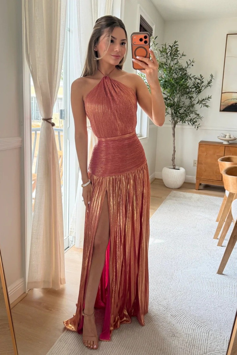 Women Solid Metallic Gilding C - Women'S Fashion Gilded Age 리뷰 및 가격