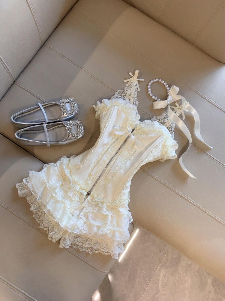Cute Desire Lace Bustier Top H - Corset Top Boned 리뷰 및 가격