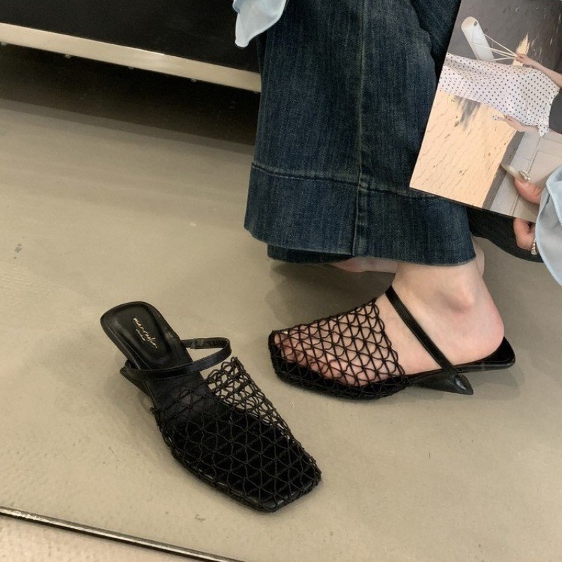 Weave Mesh Women High Heels Sa - Women'S Fashion Trends Summer 2025 리뷰 및 가격