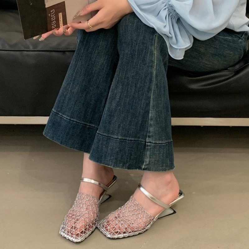 Weave Mesh Women High Heels Sa - Women'S Fashion Trends Summer 2025 리뷰 및 가격