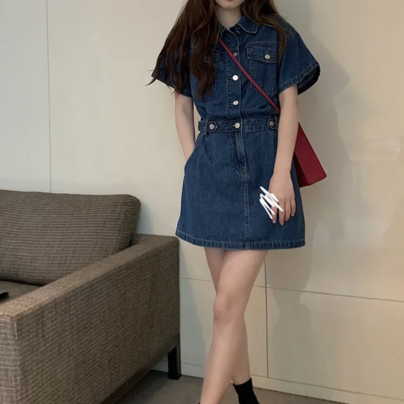 New Sweet Women Denim Short Dr - Women'S Fashion Korea 리뷰 및 가격