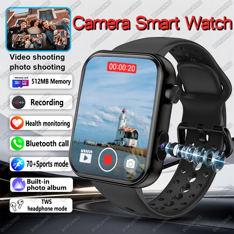 New Camera SmartWatch Men Wome - Women Fashion Video 리뷰 및 가격