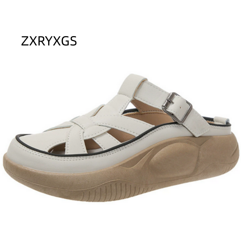 ZXRYXGS 2025 New Round Toe Sup - Women'S Fashion Trends Summer 2025 리뷰 및 가격