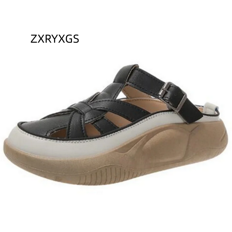 ZXRYXGS 2025 New Round Toe Sup - Women'S Fashion Trends Summer 2025 리뷰 및 가격