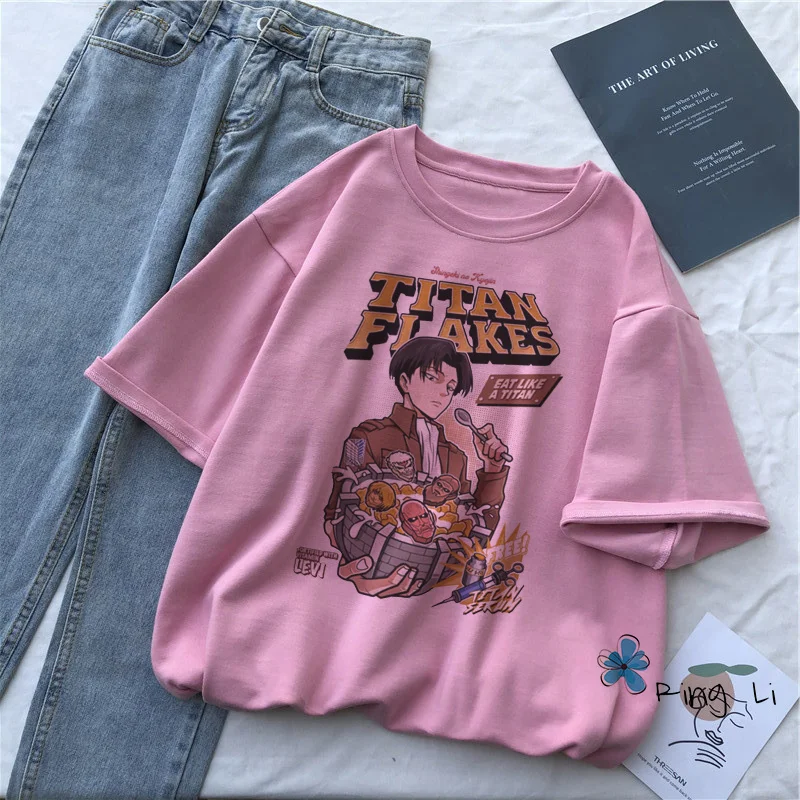 Attack On Titan AOT T-Shirt Wo - Women'S Fashion Vogue 리뷰 및 가격