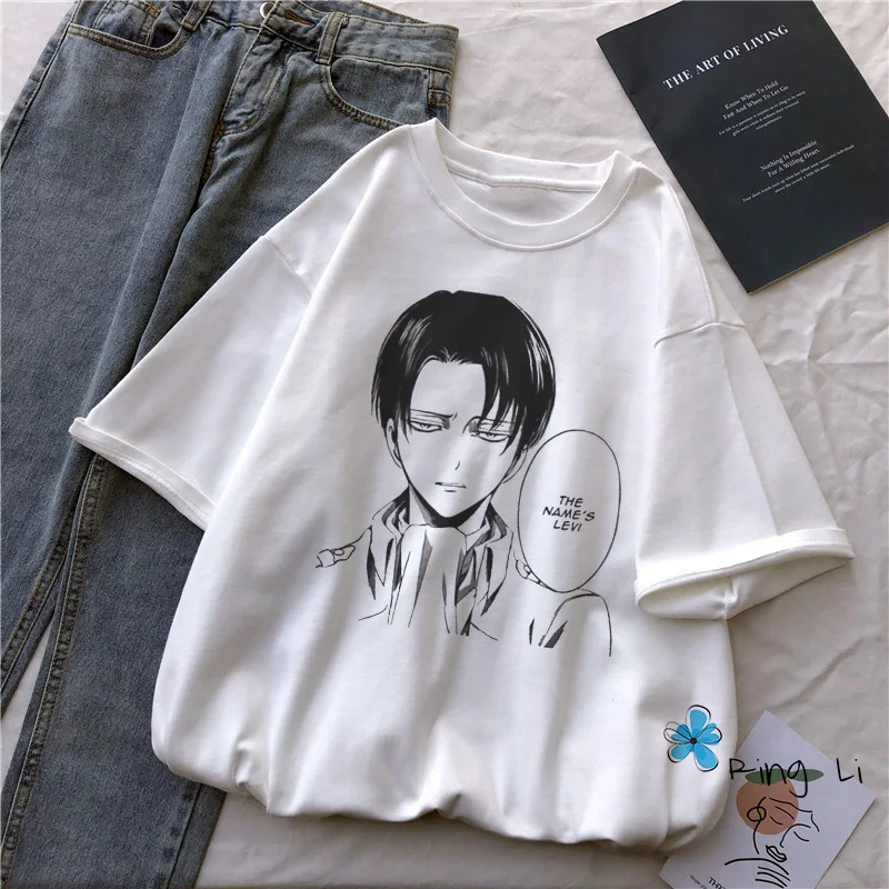 Attack On Titan AOT T-Shirt Wo - Women'S Fashion Vogue 리뷰 및 가격