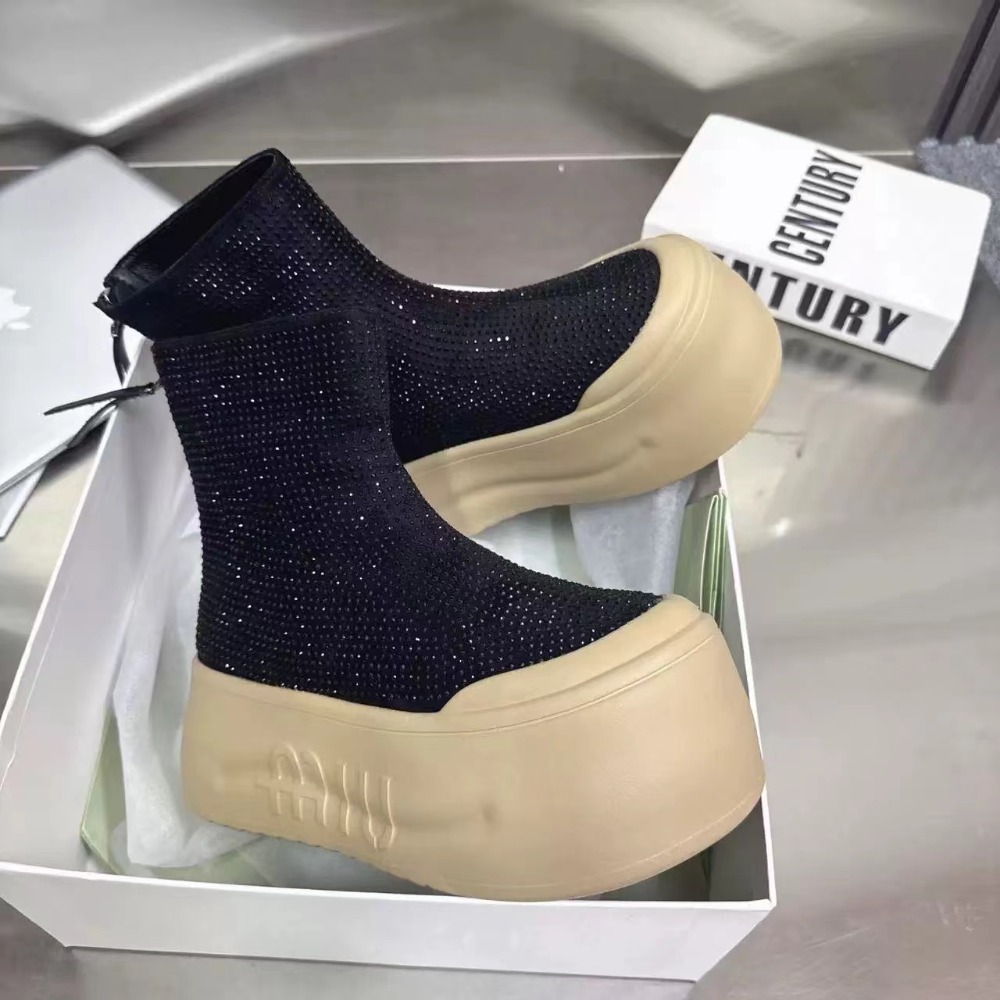Luxury Rhinestone Woman Bootie - Women'S Fashion Korea 리뷰 및 가격