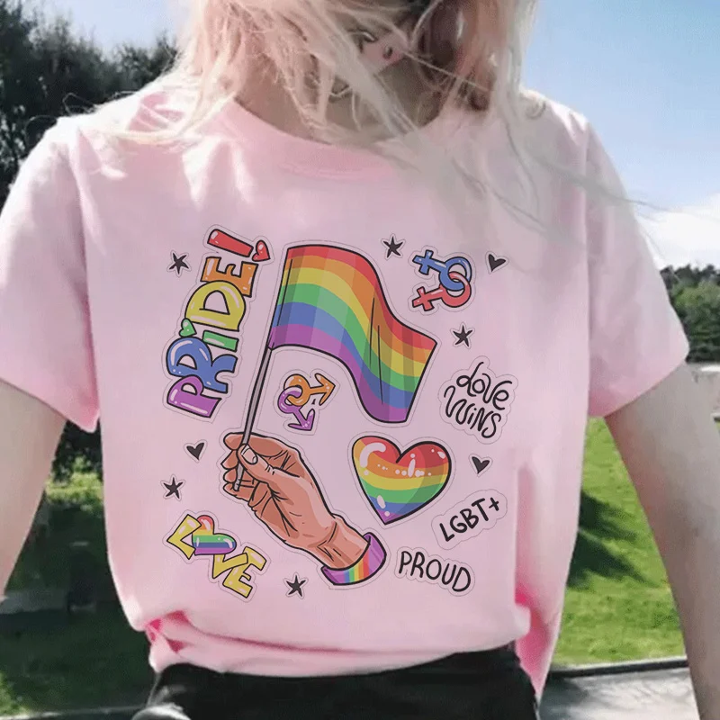 LGBT Aesthetic Women's T-shirt - Women'S Fashion Vogue 리뷰 및 가격