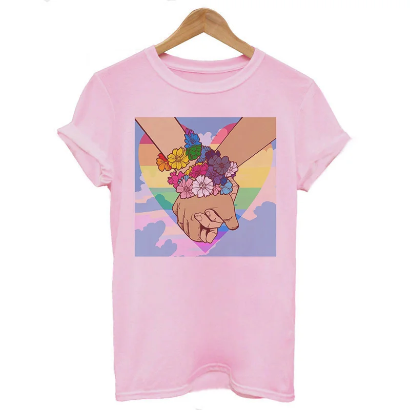 LGBT Aesthetic Women's T-shirt - Women'S Fashion Vogue 리뷰 및 가격