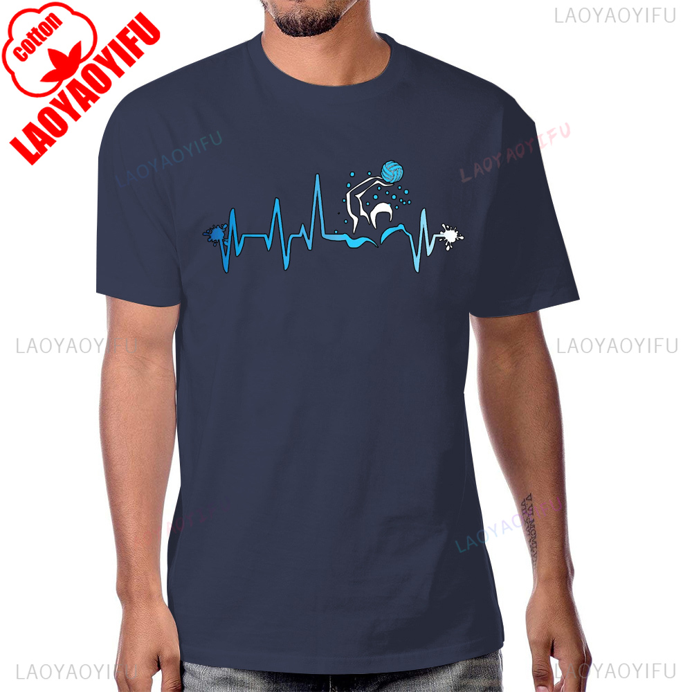 Water Polo Player Heart Beat G - Women'S Fashion Graphic Tees 리뷰 및 가격