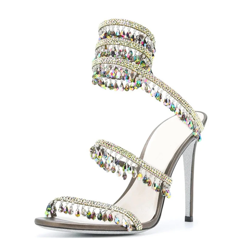 Crystal Pendant Ankle Snake Wr - Women'S Fashion Summer 2025 리뷰 및 가격