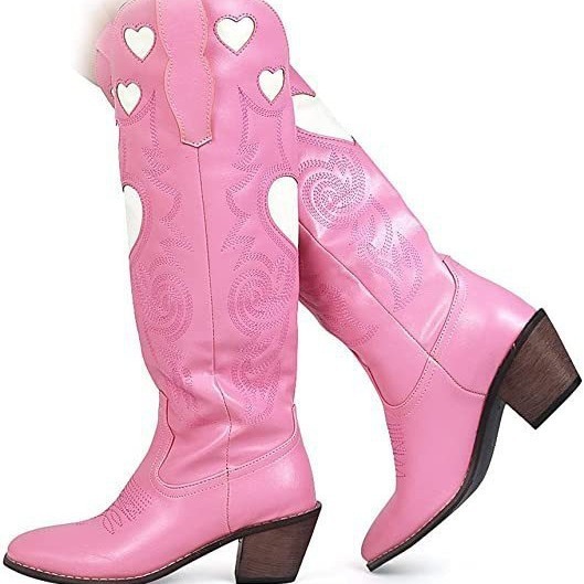 Fashion Love Heart Chunky Heel - Winter Fashion Women Boots 리뷰 및 가격