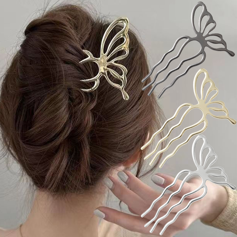 Korean Butterfly U Shape Hair  - Women'S Fashion Korea 리뷰 및 가격
