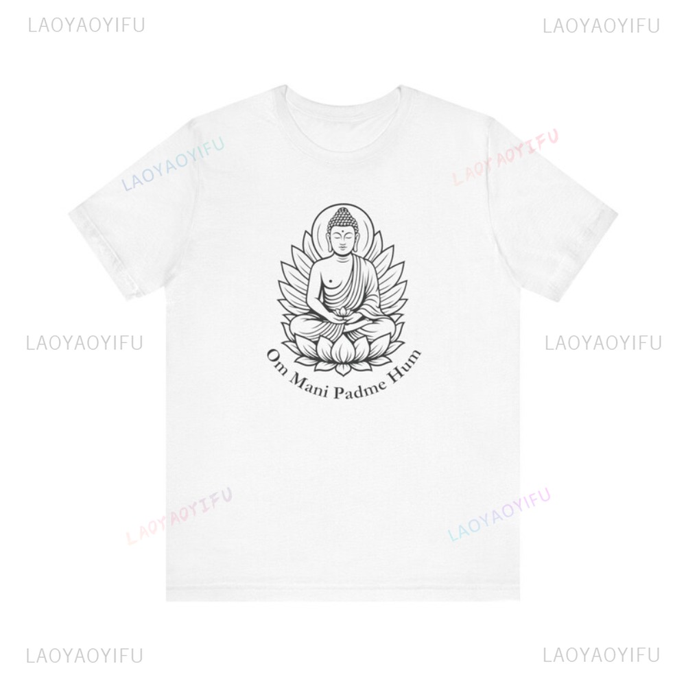 Buddha Lotus Meditation Graphi - Women'S Fashion Graphic Tees 리뷰 및 가격