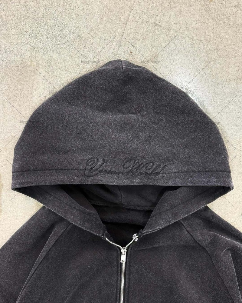 Y2K harajuku Gothic Letter Pri - Women'S Fashion Zip Hoodie 리뷰 및 가격