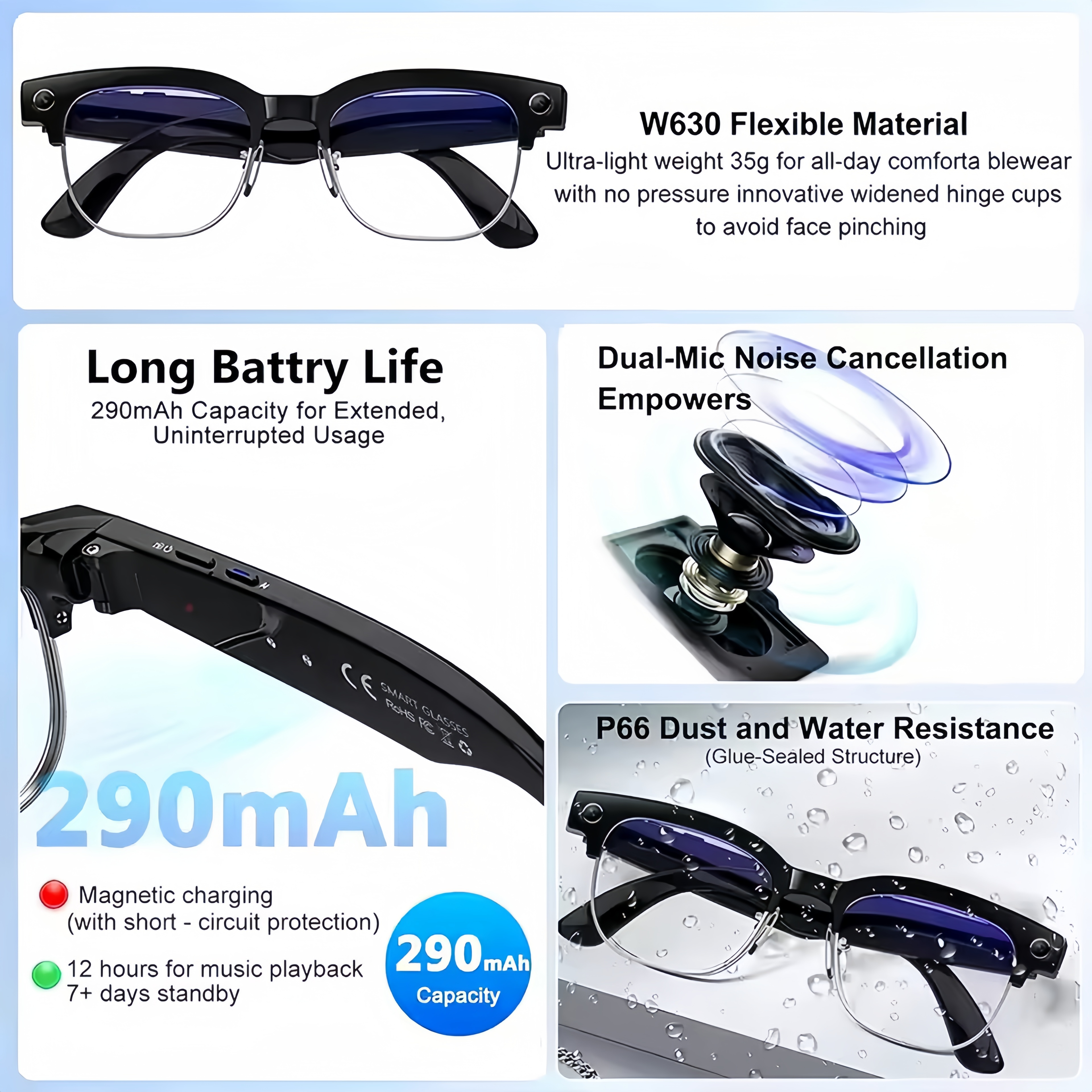 2026New 800W AI Smart Glasses  - Women Fashion Video 리뷰 및 가격