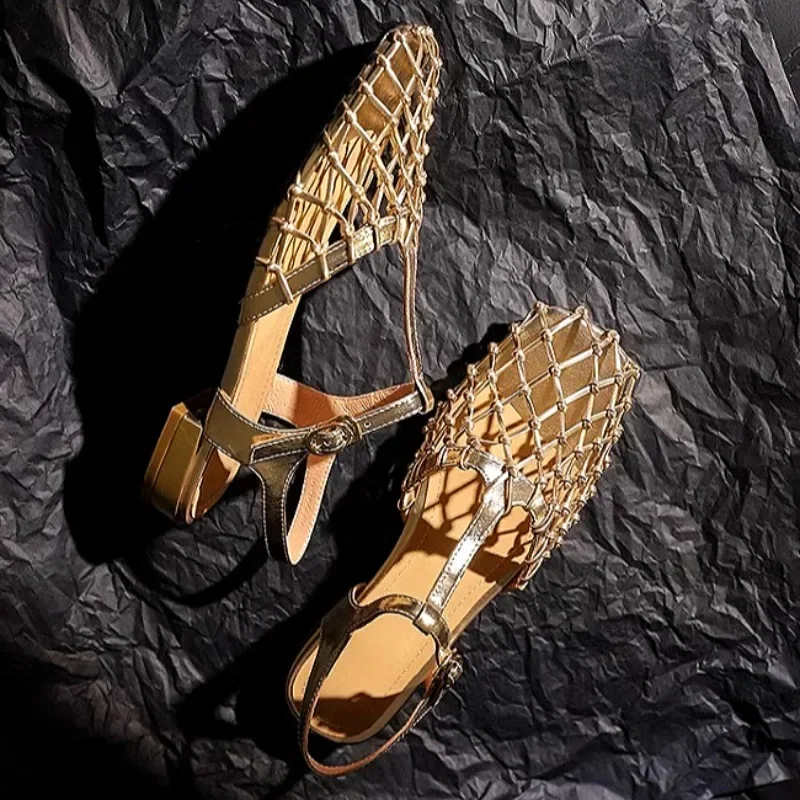 Women Weave Mesh Sandals Squar - Women'S Fashion Trends Summer 2025 리뷰 및 가격
