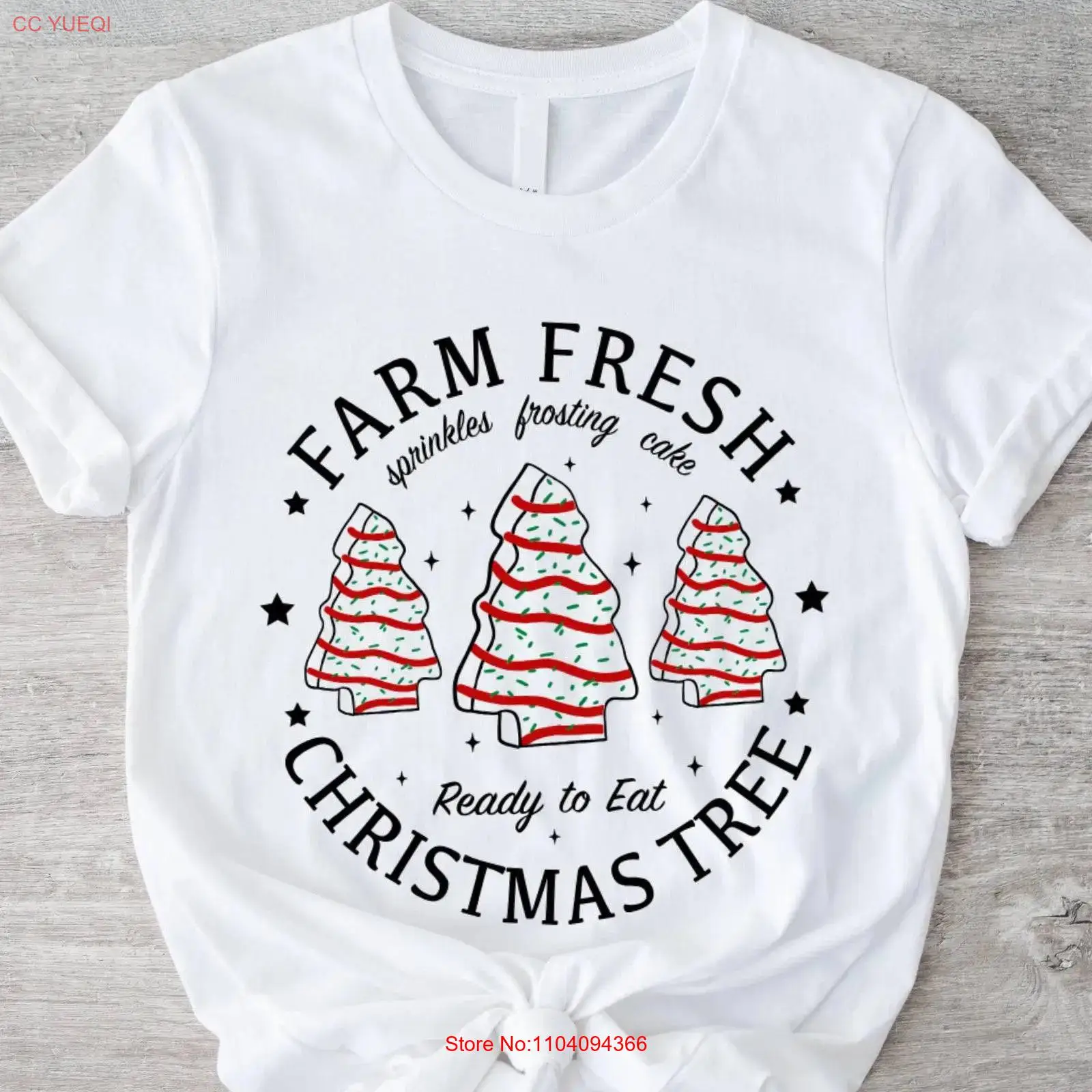 Farm Fresh Christmas Tree T Sh - Women'S Fashion Graphic Tees 리뷰 및 가격