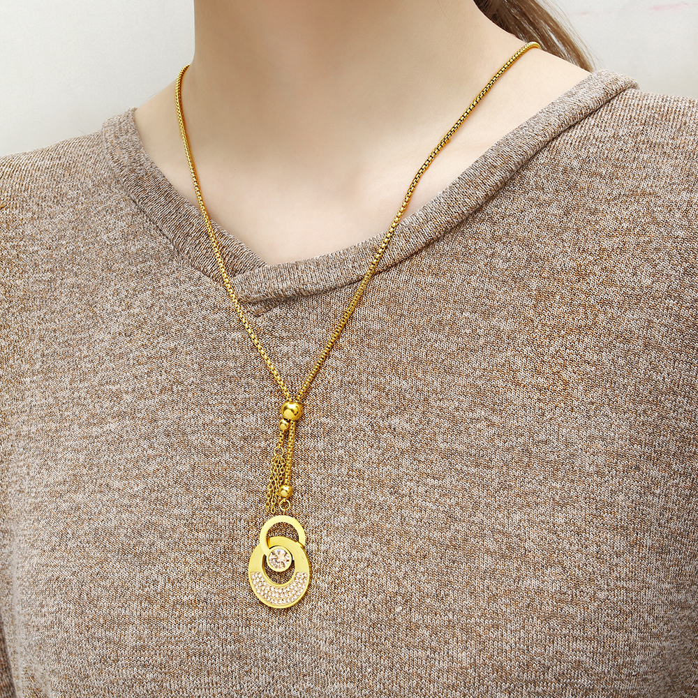 OUFEI Stainless Steel Jewelry  - Women'S Fashion Vogue 리뷰 및 가격