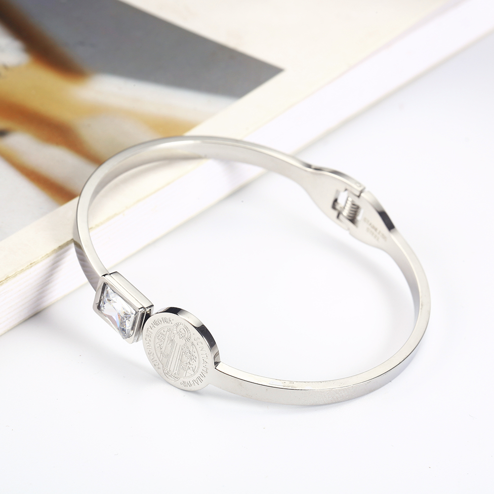 OUFEI Bangles Stainless Steel  - Women'S Fashion Vogue 리뷰 및 가격