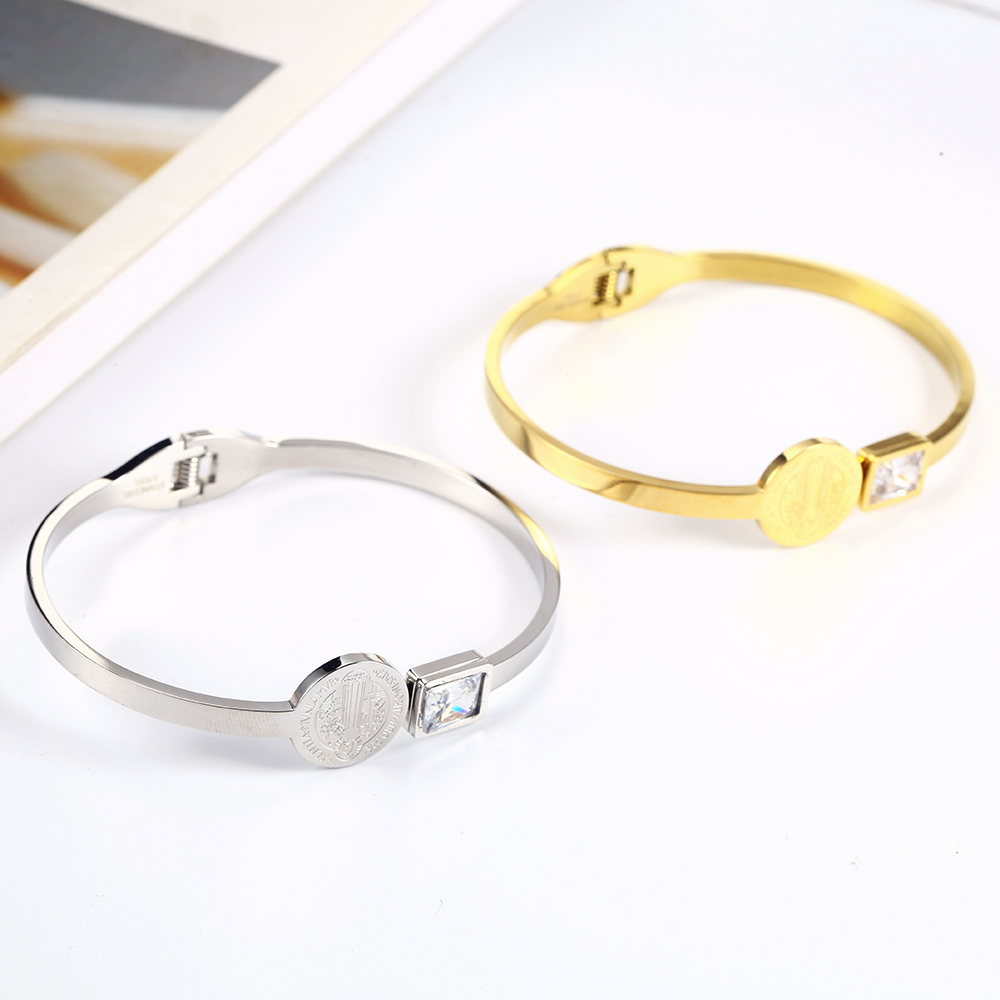 OUFEI Bangles Stainless Steel  - Women'S Fashion Vogue 리뷰 및 가격