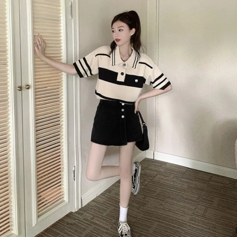 Summer Outfit Woman Tshirt Kni - Women'S Fashion Trends Summer 2025 리뷰 및 가격