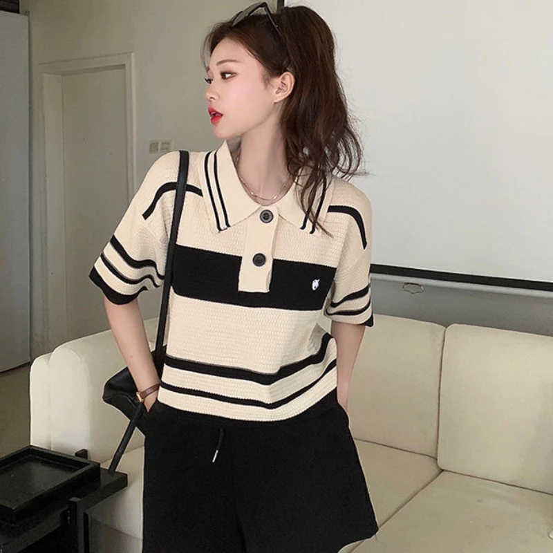 Summer Outfit Woman Tshirt Kni - Women'S Fashion Trends Summer 2025 리뷰 및 가격