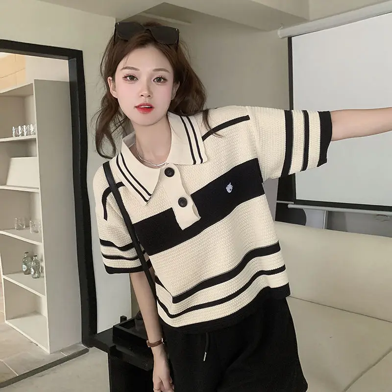 Summer Outfit Woman Tshirt Kni - Women'S Fashion Trends Summer 2025 리뷰 및 가격