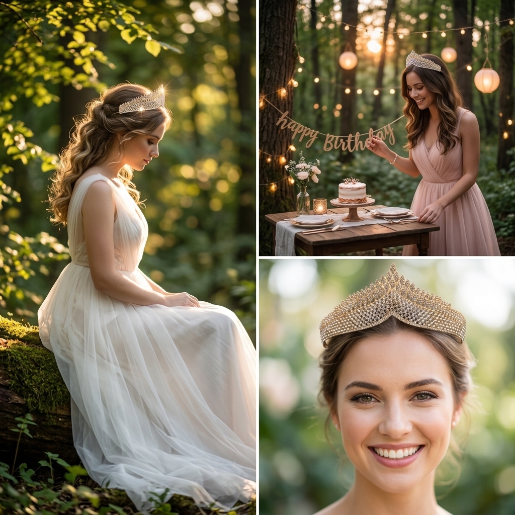 Crystal Tiara-Bridal Hairpiece - Women Fashion Designers 리뷰 및 가격