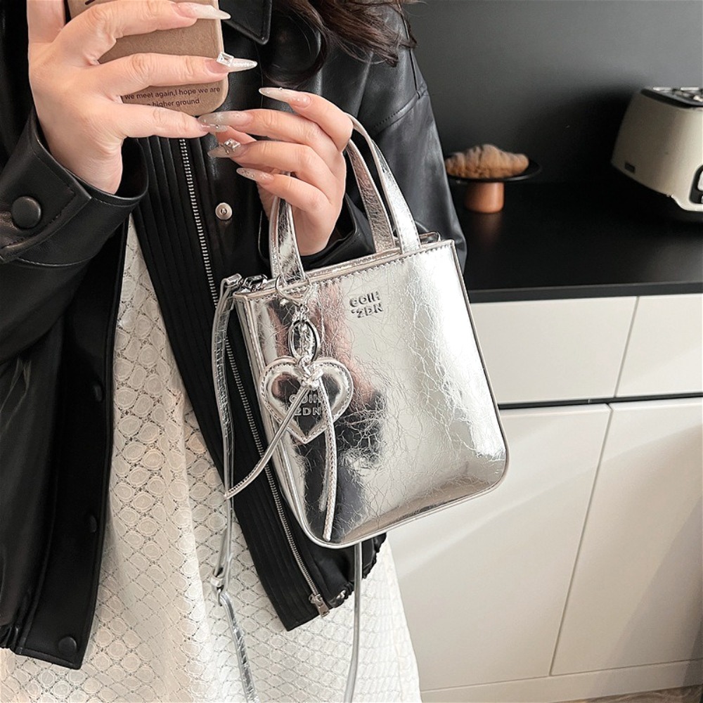 Korean Women Bag Silver Mini S - Women'S Fashion Vogue 리뷰 및 가격