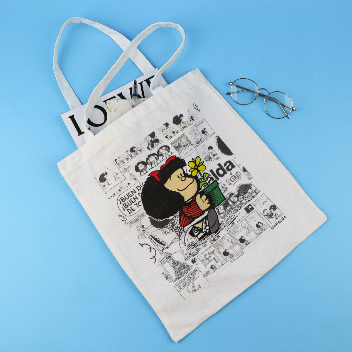 Fashion Canvas Tote Bag Women  - Women Fashion Model 리뷰 및 가격