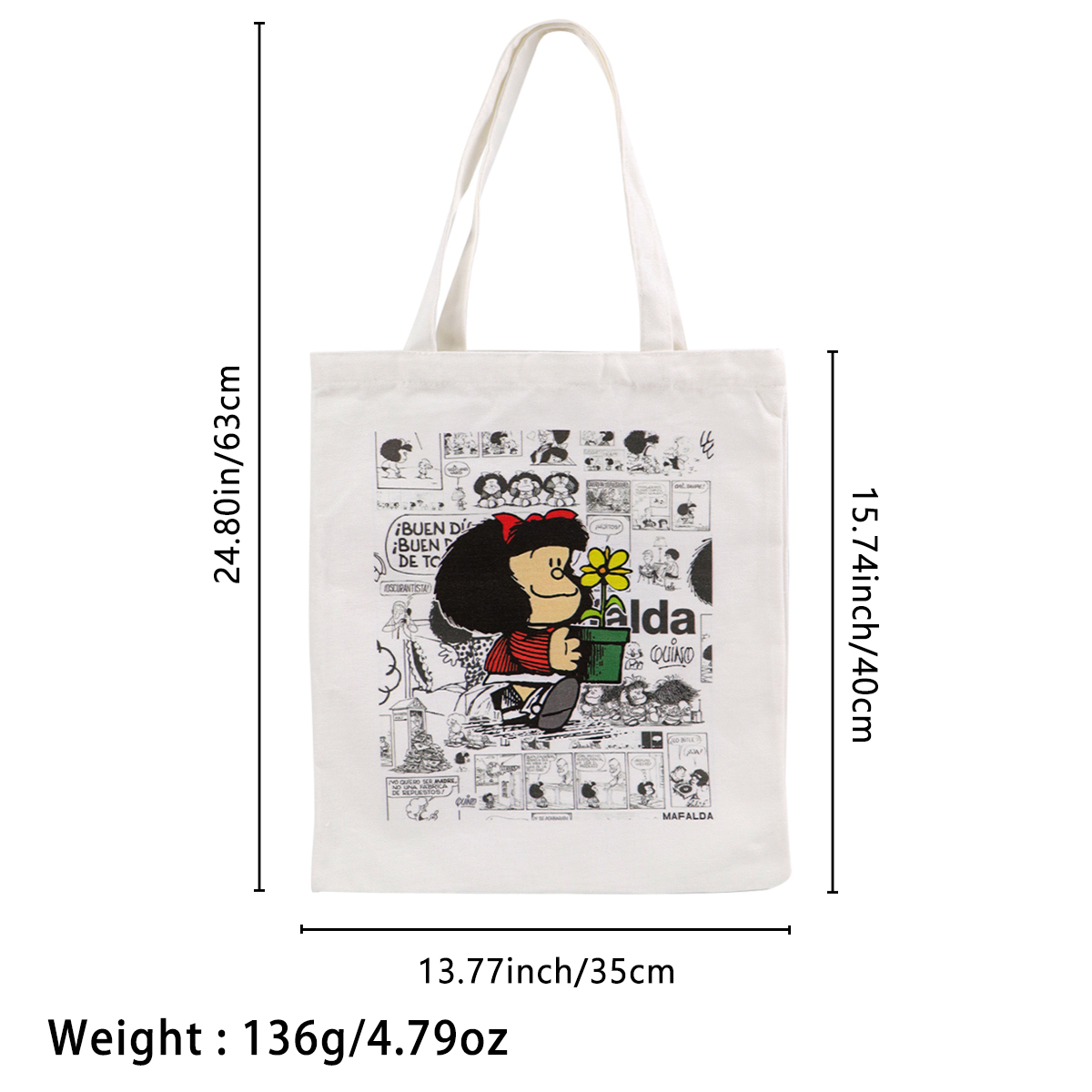 Fashion Canvas Tote Bag Women  - Women Fashion Model 리뷰 및 가격