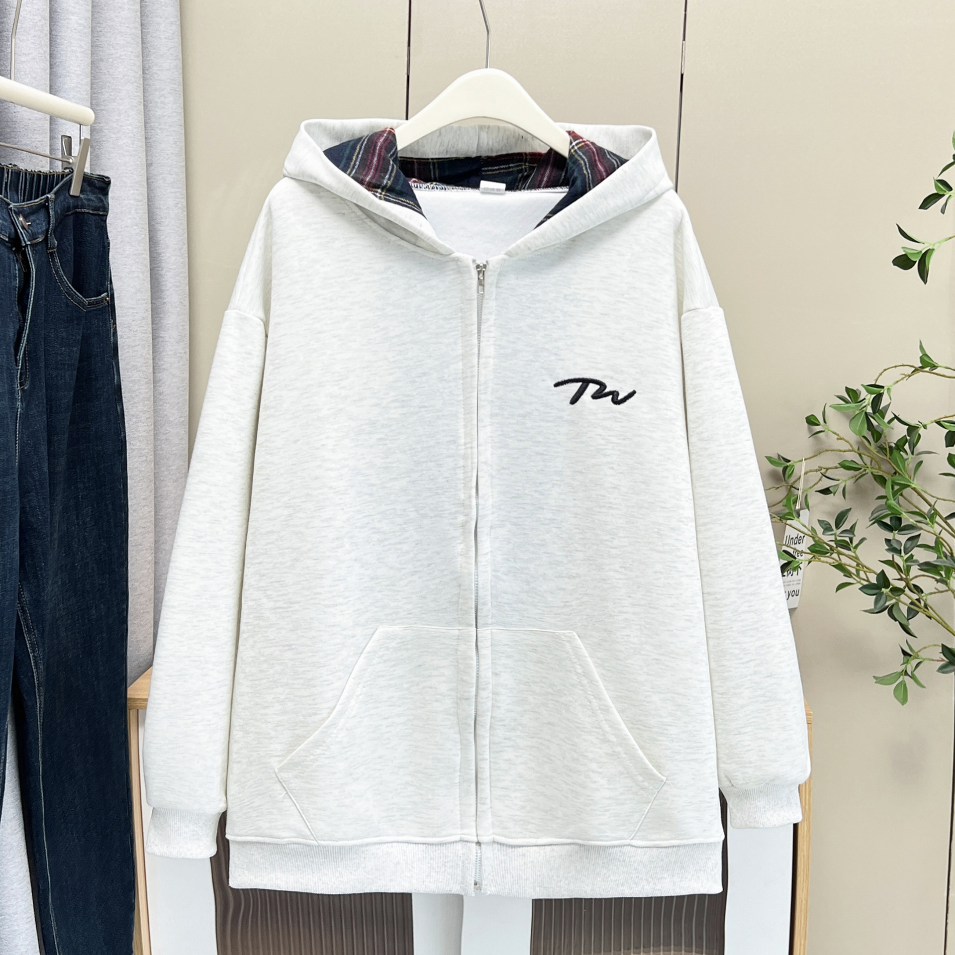 XXXXL Fashion Plus Size Women' - Women'S Fashion Zip Hoodie 리뷰 및 가격