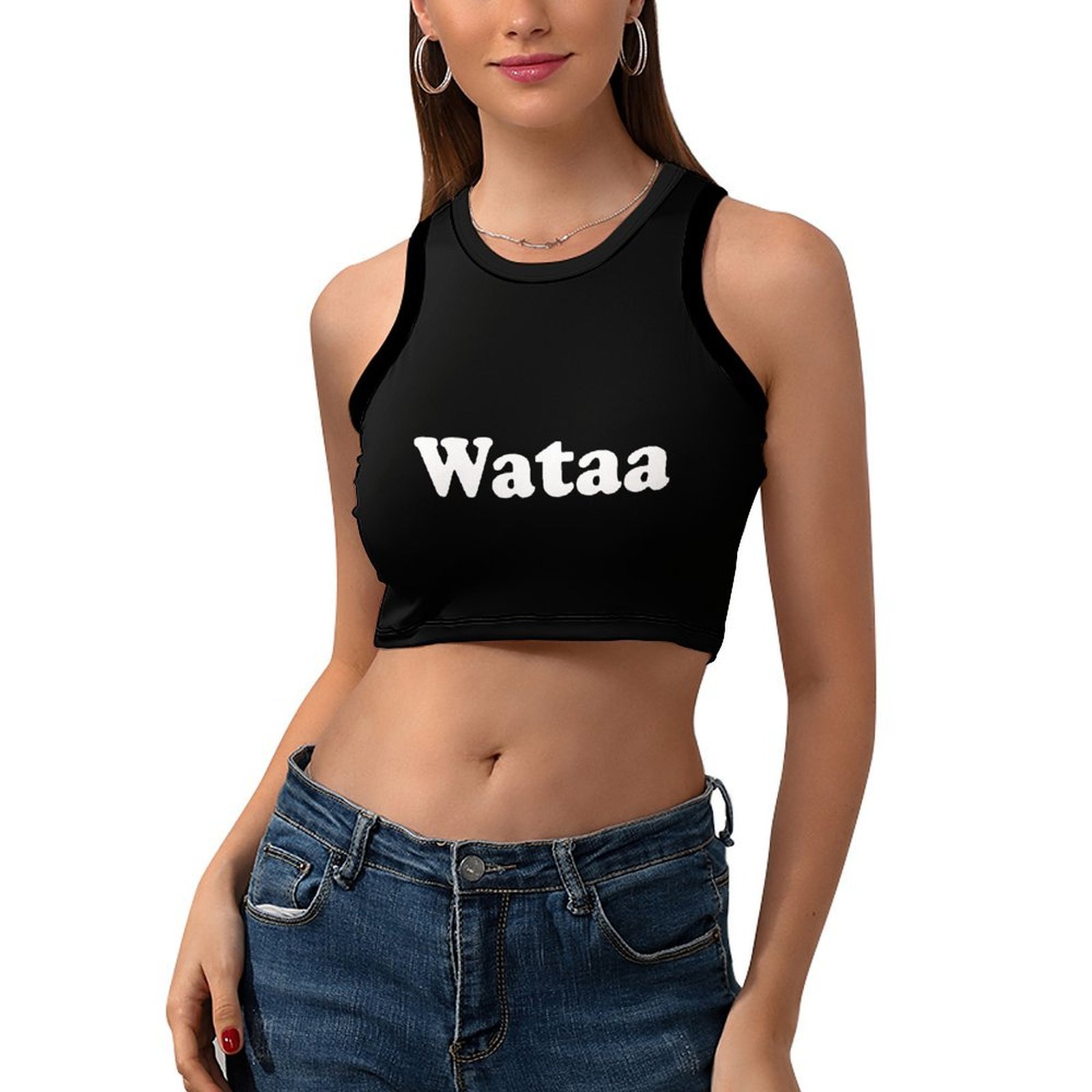Women's Wataa Letter Graphic C - Women'S Fashion Graphic Tees 리뷰 및 가격