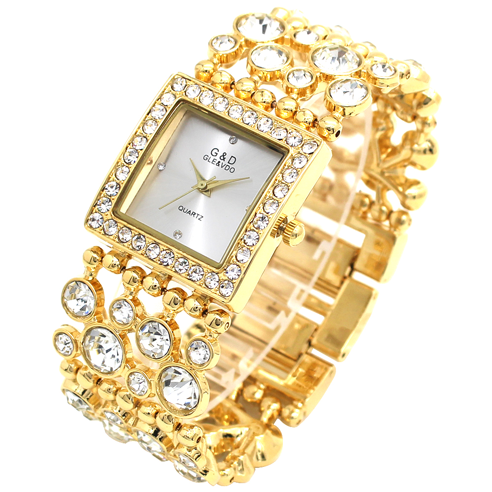 G&D Women Square Watch Analog  - Women'S Fashion Vogue 리뷰 및 가격