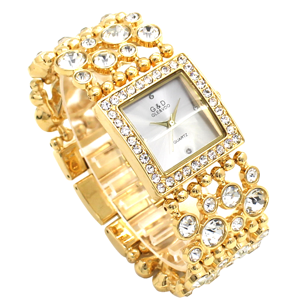 G&D Women Square Watch Analog  - Women'S Fashion Vogue 리뷰 및 가격