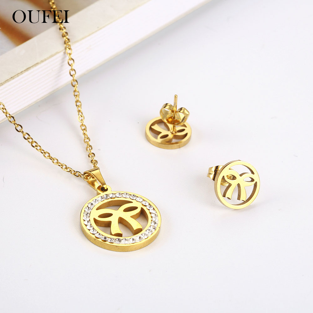 OUFEI Stainless Steel Jewelry  - Women'S Fashion Vogue 리뷰 및 가격