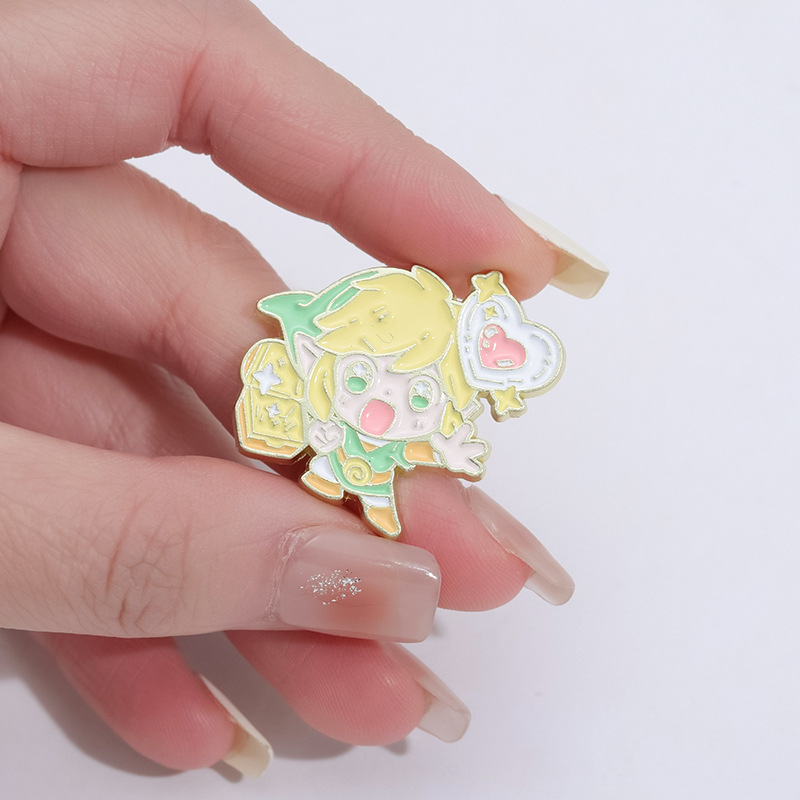 Adventure Game Badges Enamel P - Women Fashion Model 리뷰 및 가격