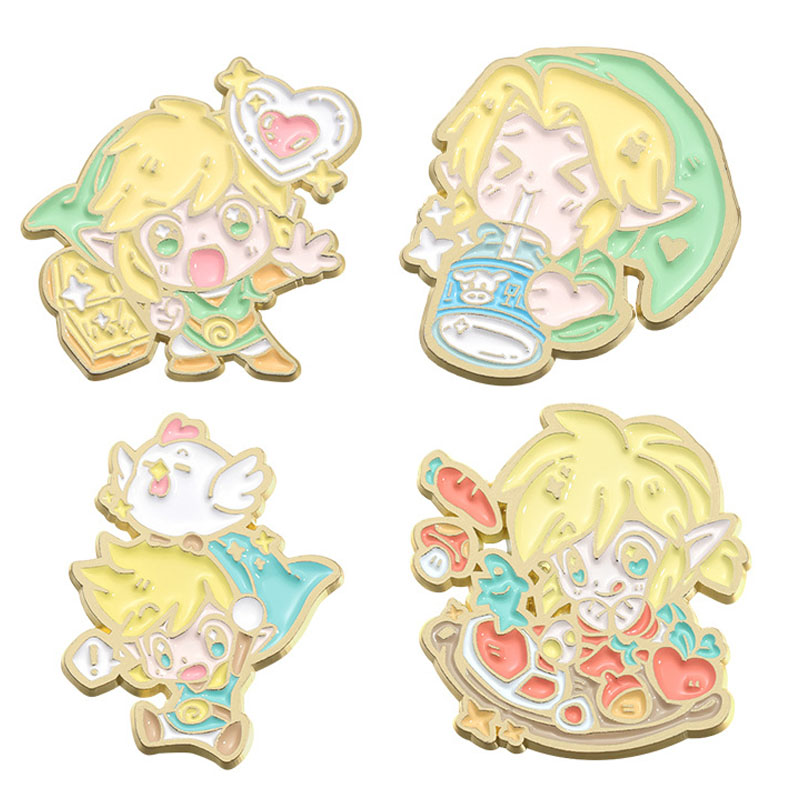 Adventure Game Badges Enamel P - Women Fashion Model 리뷰 및 가격